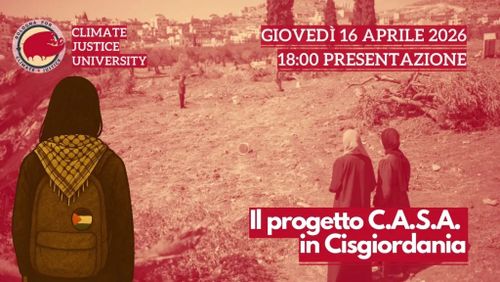 Presentazione pubblica multimediale del progetto C.A.S.A. in Cisgiordania