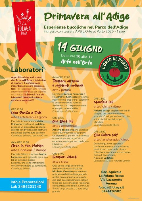 PRIMAVERA ALL'ADIGE 2025