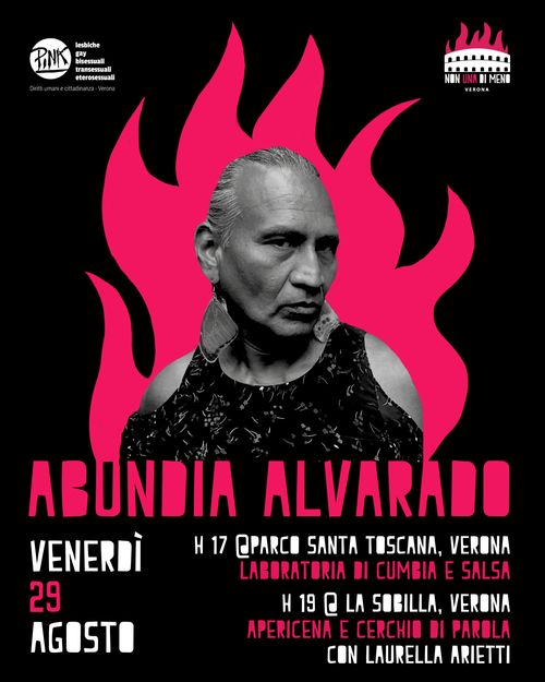 INCONTRO CON ABUNDIA ALVARADO, attivista trans indigena Nahuatl-Chiricahua Apache