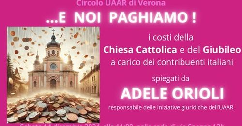 I COSTI DELLA CHIESA