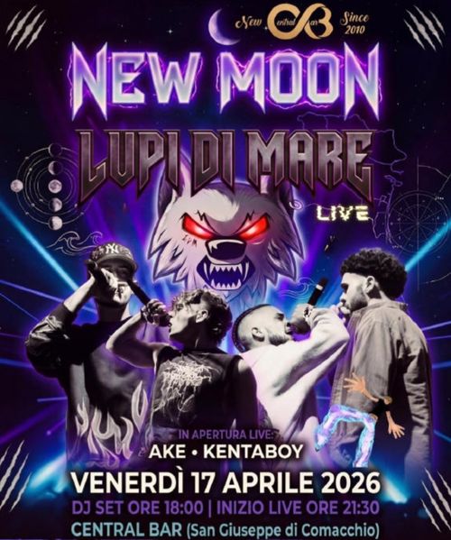 New moon + Lupi di mare