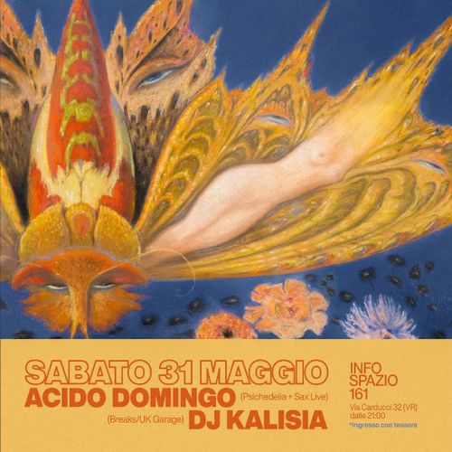 Neo Tribe Rec. Release Party w/ Dj Kalisia [garage/breaks] & Acido Domingo [liquid dnb + sax live]