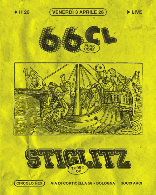 66CL • Stiglitz ★ Live ⚲ Circolo Hex