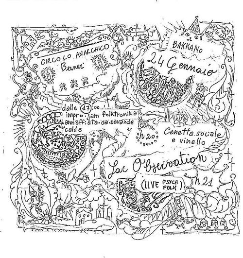 Bakkano - Cena Socisa, Live e Improjam