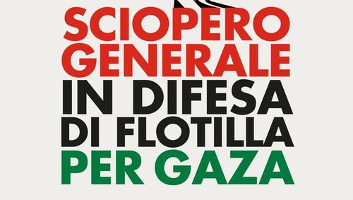 La FLOTILLA è stata fermata! SCIOPERO GENERALE!