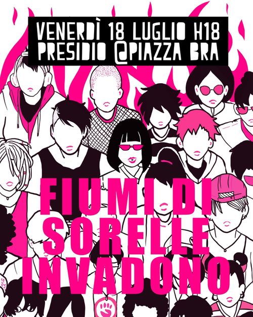 Presidio | Fiumi di sorelle invadono Verona