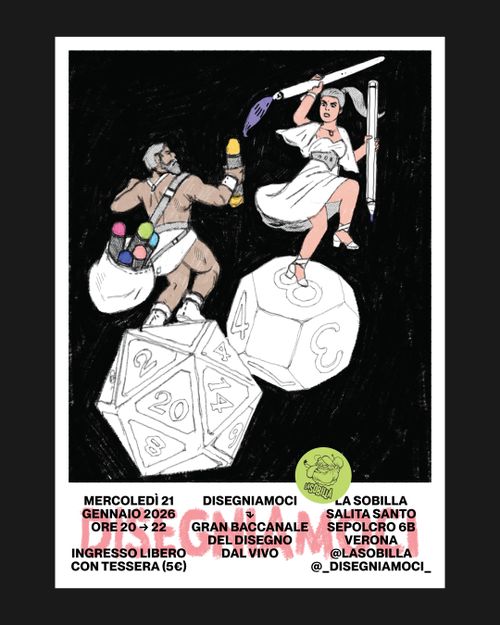 Disegnamoci - Gran baccanale del disegno dal vivo