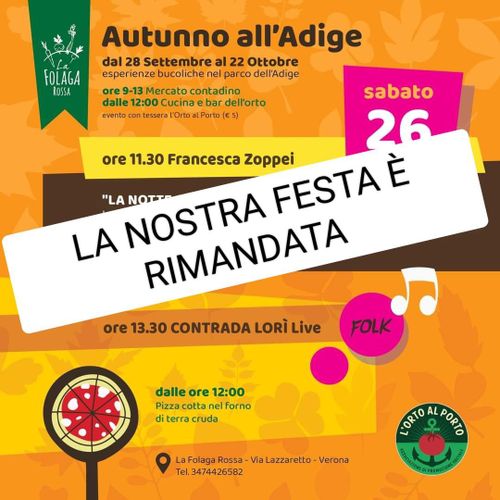 AUTUNNO ALL'ADIGE - Ultimo sabato al campo