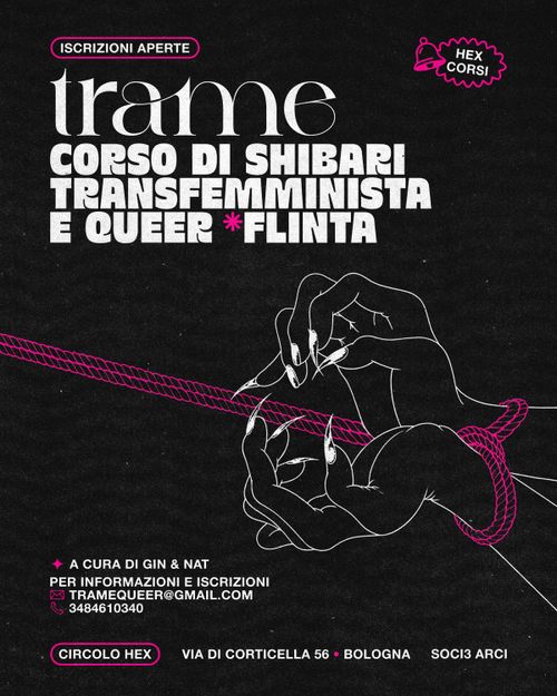 TRAME ✦ Corso FLINTA di Shibari