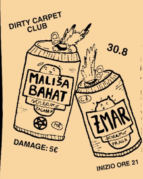 Malisa Bahat (HR) + Zmar (CZ) @Dirty Carpet