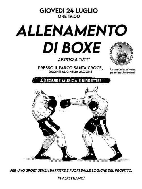 Boxe al Parco